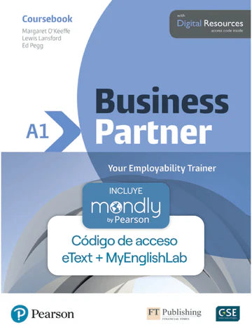 Bundle BUSINESS PARTNER A1 (Código de acceso eText + MyEnglishLab + Mondly by Pearson) | URU1292362588
