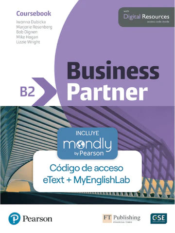 Bundle BUSINESS PARTNER B2 (Código de acceso eText + MyEnglishLab + Mondly by Pearson) - URU1292362618