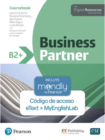 Bundle BUSINESS PARTNER B2+ (Código de acceso eText + MyEnglishLab + Mondly by Pearson) | URU1292362625