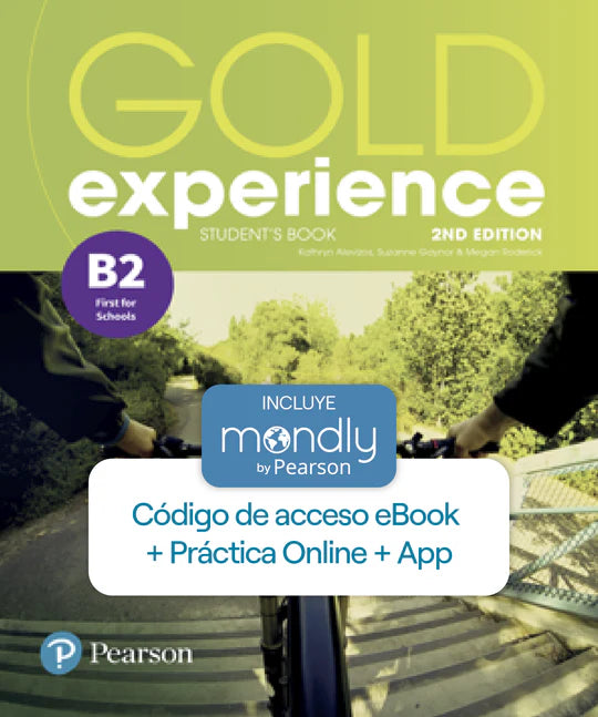 Bundle Gold Experience 2º Edición B2 (Código de acceso eBook, práctica online, App, Mondly by Pearson) - URU1292194820