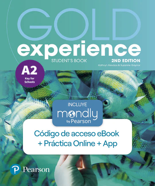 Bundle Gold Experience 2º edición A2 (Código de acceso eBook, práctica online,App, Mondly by Pearson) - URU1292194301