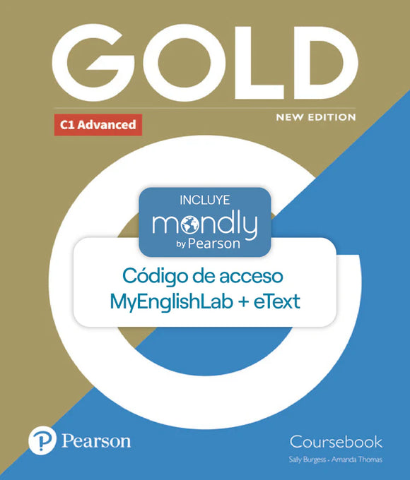 Bundle GOLD C1 ADVANCED (Código de acceso MyEnglishLab + eText + Mondly by Pearson) - URU1292202495