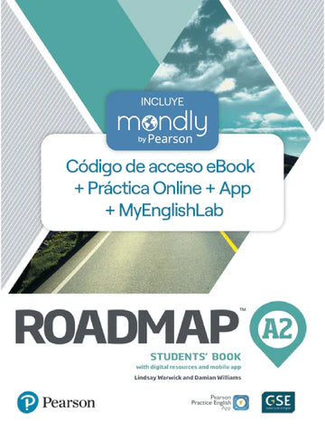 Bundle ROADMAP A2(Código de acceso eBook + MyEnglishLab + App + Práctica Online + Mondly by Pearson) - URU1292356754