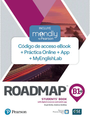 Bundle ROADMAP B1+ (Código de acceso eBook + MyEnglishLab + App + Práctica Online + Mondly by Pearson) - URU1292356815