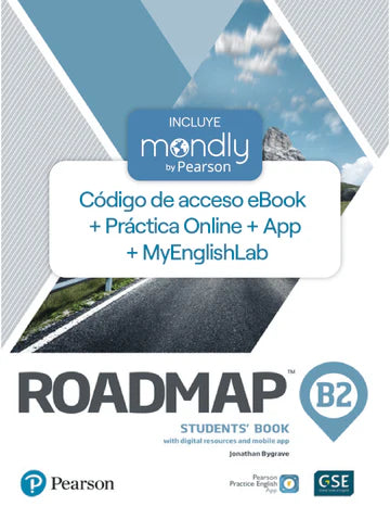 Bundle ROADMAP B2 (Código de acceso eBook + MyEnglishLab + App + Práctica Online + Mondly by Pearson) - URU1292356839
