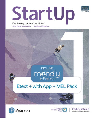 Bundle STARTUP Nivel 1 (Código de acceso Flipbook + APP + MyEnglishLanb + Mondly by Pearson) ISBN URU0136890782