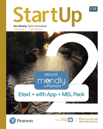 Bundle STARTUP Nivel 2 (Código de acceso Flipbook + APP + MyEnglishLanb + Mondly by Pearson) ISBN URU0136890935