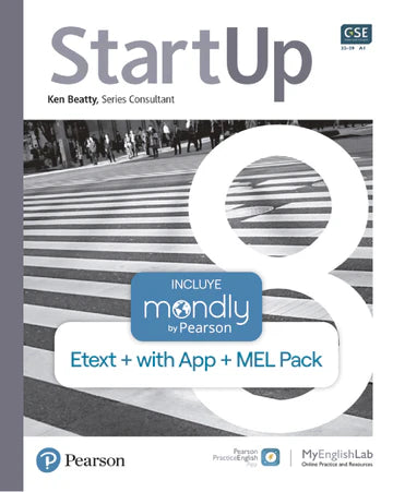 Bundle STARTUP Nivel 8 (Código de acceso Flipbook + APP + MyEnglishLab + Mondly by Pearson) ISBN URU0136890997