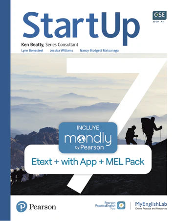 Bundle STARTUP Nivel 7 (Código de acceso Flipbook + APP + MyEnglishLab + Mondly by Pearson) ISBN URU0136890676