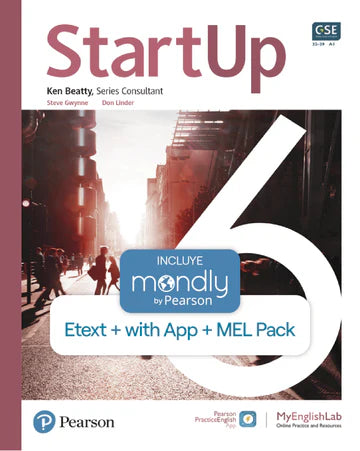 Bundle STARTUP Nivel 6 (Código de acceso Flipbook + APP + MyEnglishLab + Mondly by Pearson) ISBN URU0136890799