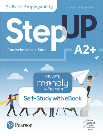 Bundle Código de acceso Step Up, Skills for Employability Self-Study + eBook Nivel A2+ & Mondly by Pearson - URU0137473298
