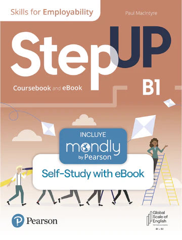 Bundle Código de acceso Step Up, Skills for Employability Self-Study + eBook Nivel B1 & Mondly by Pearson - URU0137473342