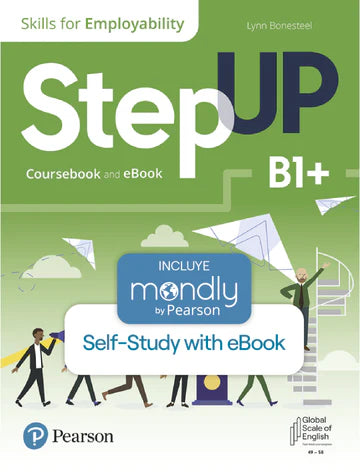 Bundle Código de acceso Step Up, Skills for Employability Self-Study + eBook Nivel B1+ & Mondly by Pearson - URU0137473359