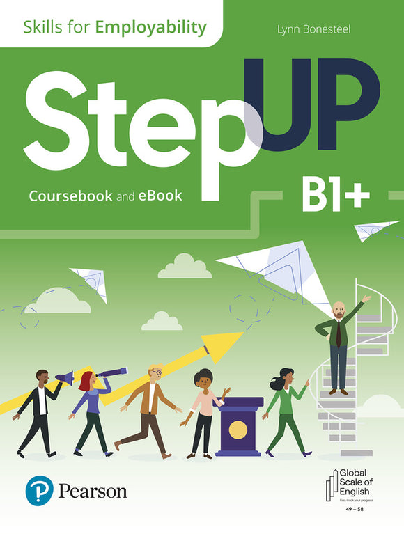 Código de acceso Step Up, Skills for Employability Self-Study + eBook Nivel B1+ (9780137473359)