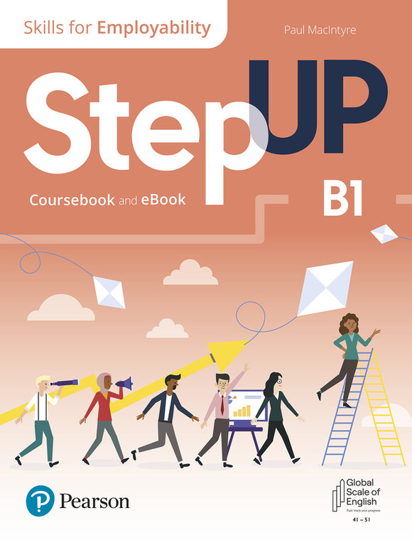 Código de acceso Step Up, Skills for Employability Self-Study + eBook Nivel B1 (9780137473342)