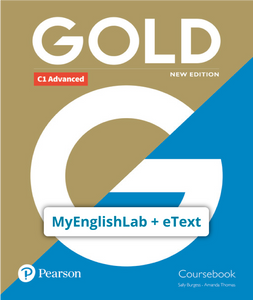 GOLD C1 ADVANCED NEW EDITION (Código de acceso a plataforma MyEnglishLab + eText) - 9781292202495