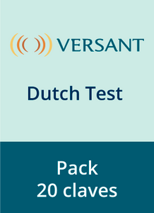 Versant Dutch Test  - Pack 20 códigos