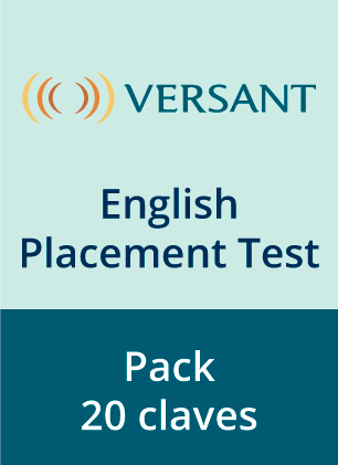 Versant English Placement Test  - Pack 20 códigos