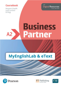 BUSINESS PARTNER A2 (Código de acceso a plataforma MyEnglishLab + eText) | 9781292362588