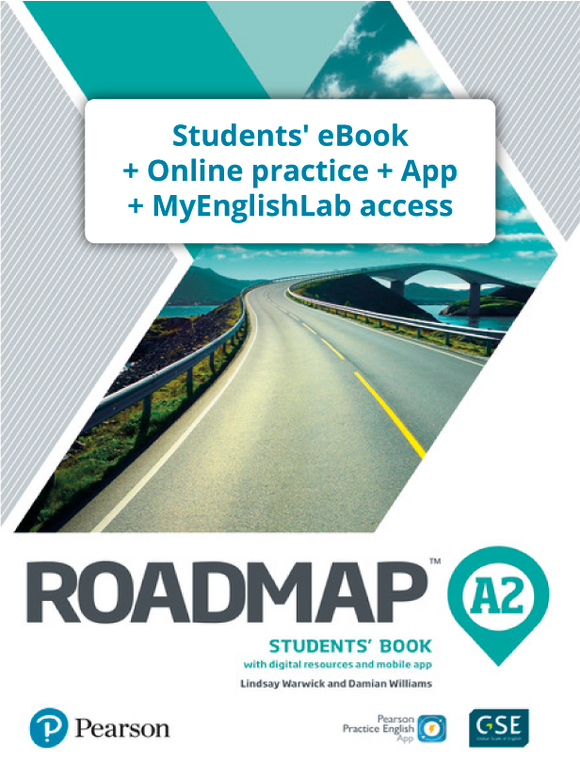 ROADMAP A2 (Código de acceso plataforma MyEnglishLab + práctica online + App) - 9781292356754