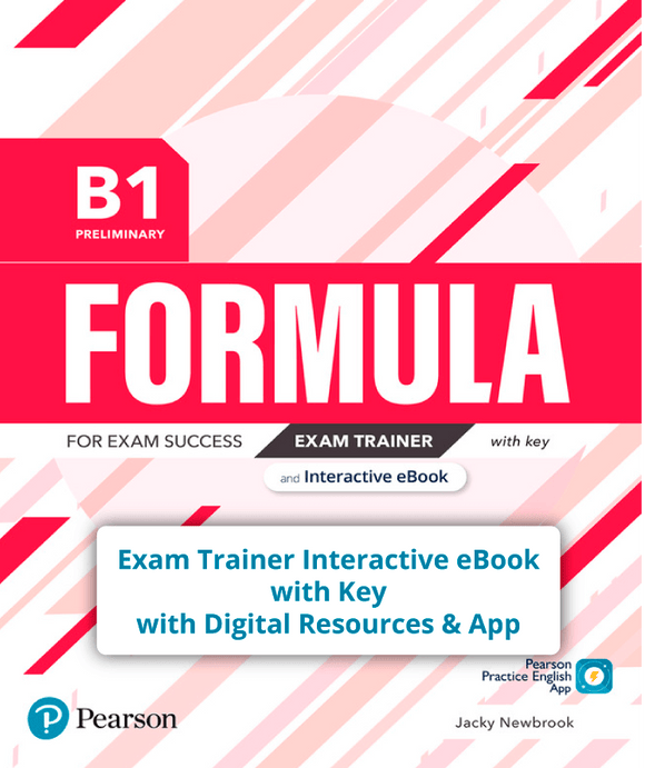 Formula B1 Preliminary Exam Trainer Interactive eBook with Key & Digital Resources & App - 9781292376530