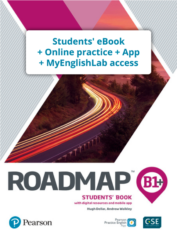 ROADMAP B1+ (Código de acceso plataforma MyEnglishLab + práctica online + App) - 9781292356815