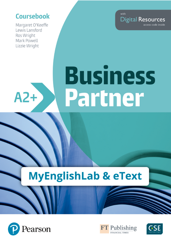 BUSINESS PARTNER A2+ (Código de acceso a plataforma MyEnglishLab + eText) | 9781292362595