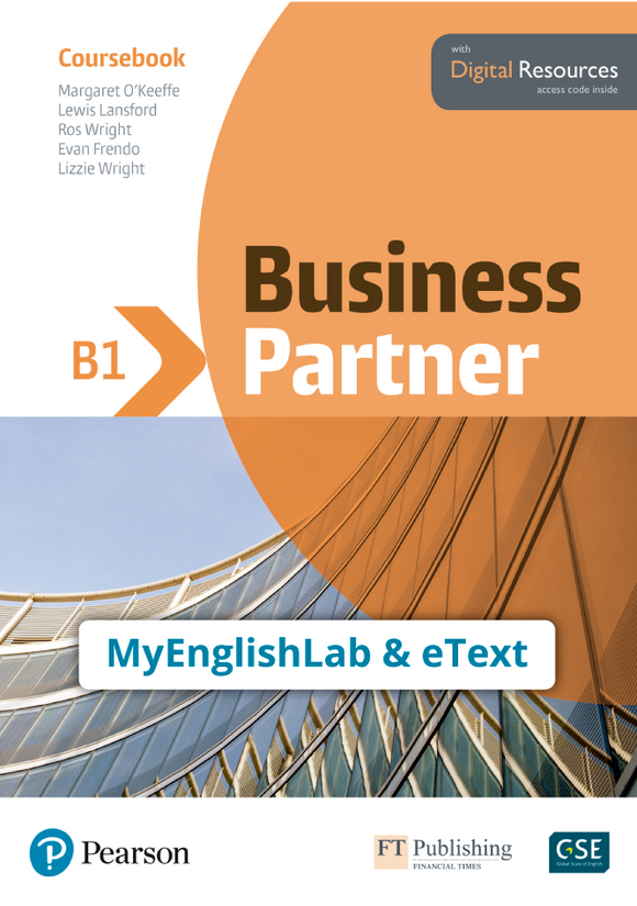 BUSINESS PARTNER B1 (Código de acceso a plataforma MyEnglishLab + eText) | 9781292362649