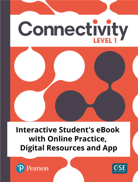 Connectivity 1 - Código de Acceso Interactive Student's eBook with Online Practice, Digital Resources y App - 9780136833352