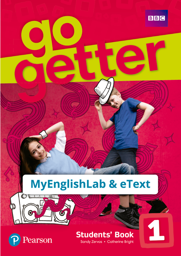 GoGetter 1 (Código de acceso a plataforma MyEnglishLab + eText) - 9781292179148