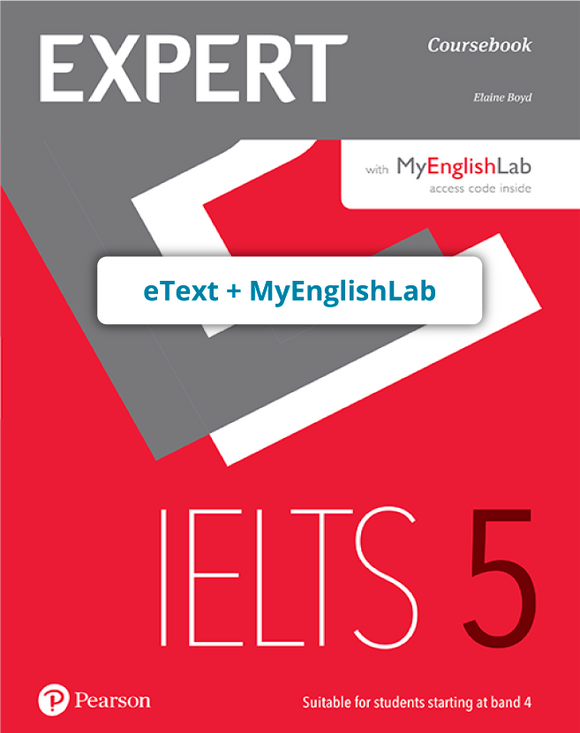 Expert IELTS (Código de acceso a plataforma MyEnglishLab + eText) - Band 5 (9781292368115)