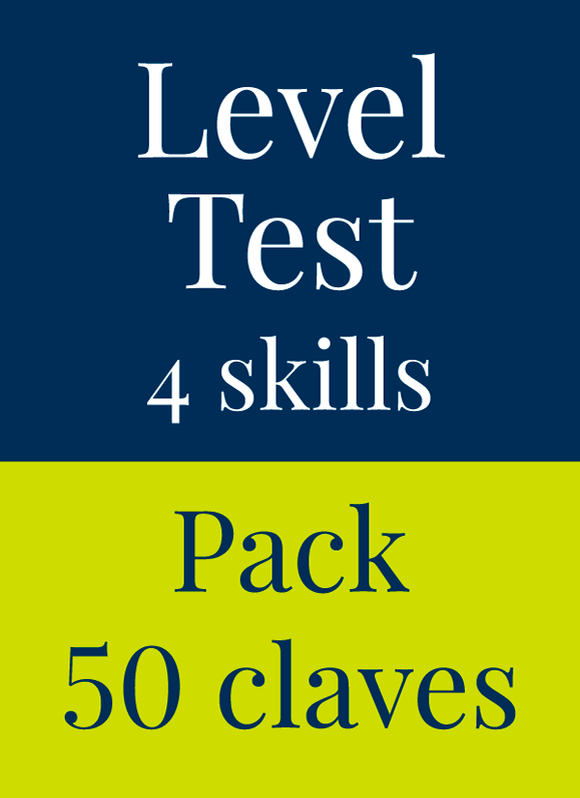 Pearson English Level (4 skills) - Pack 50 códigos