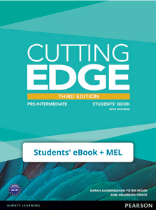 Cutting Edge 3rd Edition Pre-Intermediate (Código de acceso a plataforma MyEnglishLab + eText) - 9781292366999